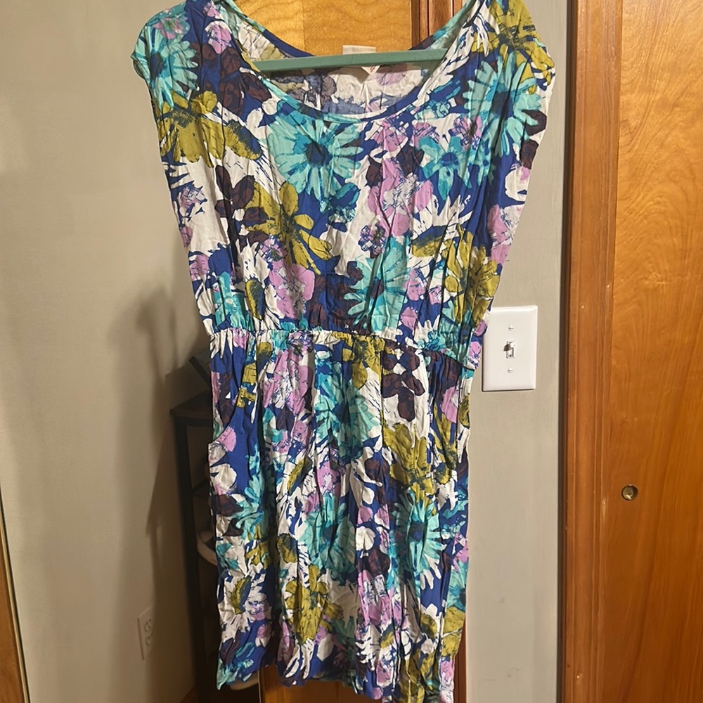 Mossimo supply co. floral dress (L)